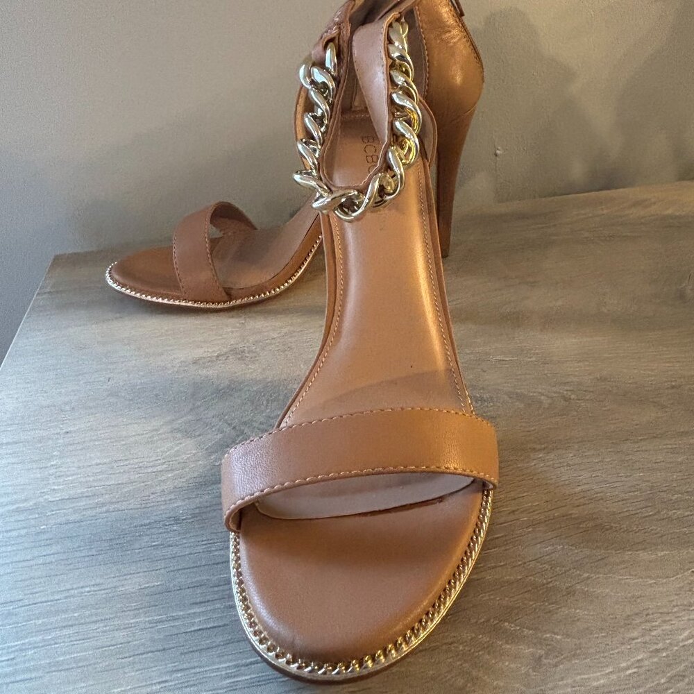 Size 9 BCBGeneration Open Toe Heels